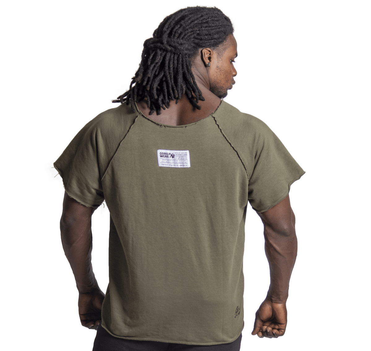 Gorilla Wear Classic Workout Top - Army Green - Gorilla Wear | Kraft & Kontroll