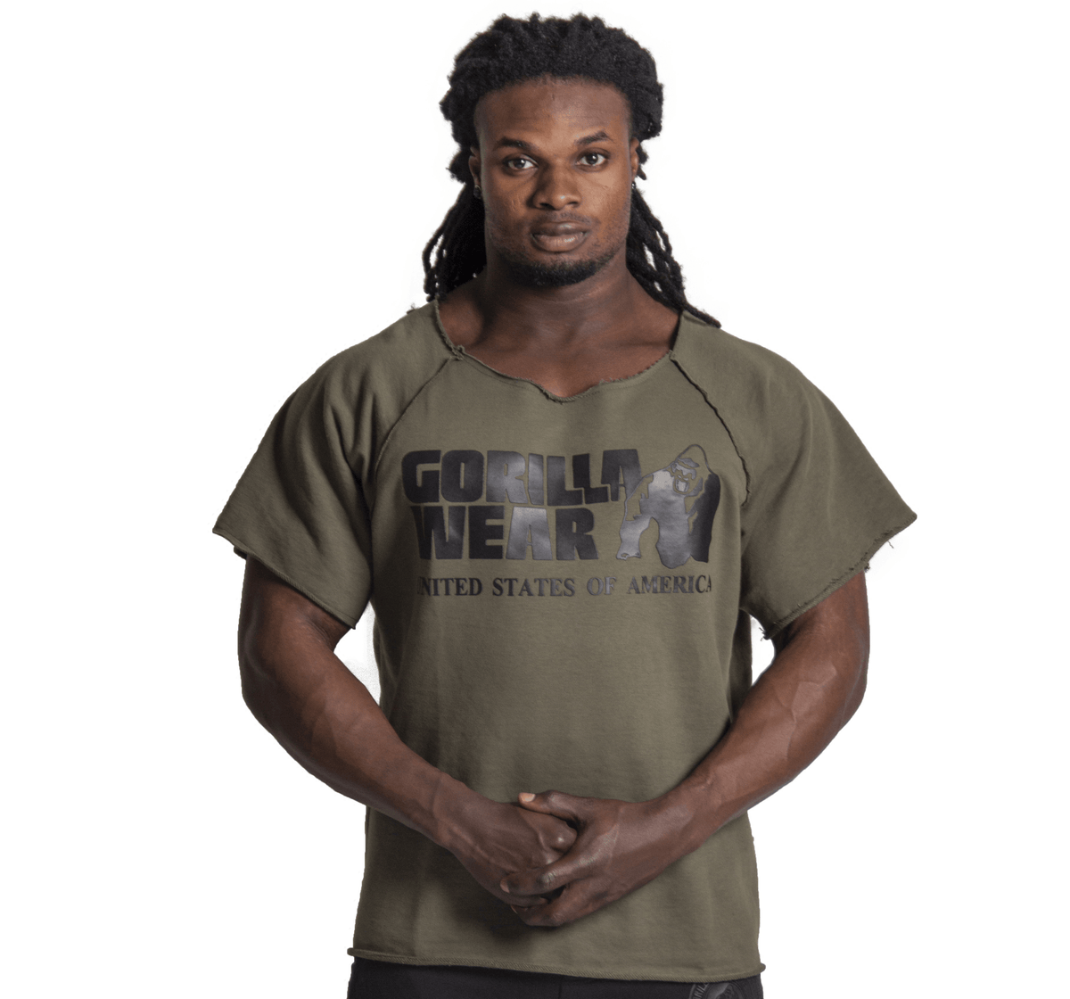 Gorilla Wear Classic Workout Top - Army Green - Gorilla Wear | Kraft & Kontroll