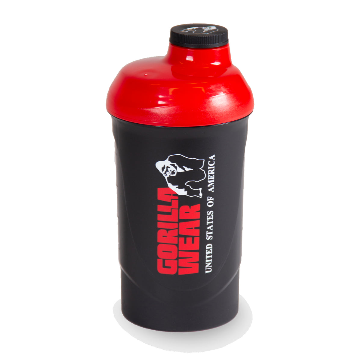Gorilla Wear Wave Shaker 600 ml - Svart/Röd