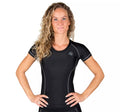 Gorilla Wear Carlin Compression Short Sleeve Top - Svart/Grå - Gorilla Wear | Kraft & Kontroll