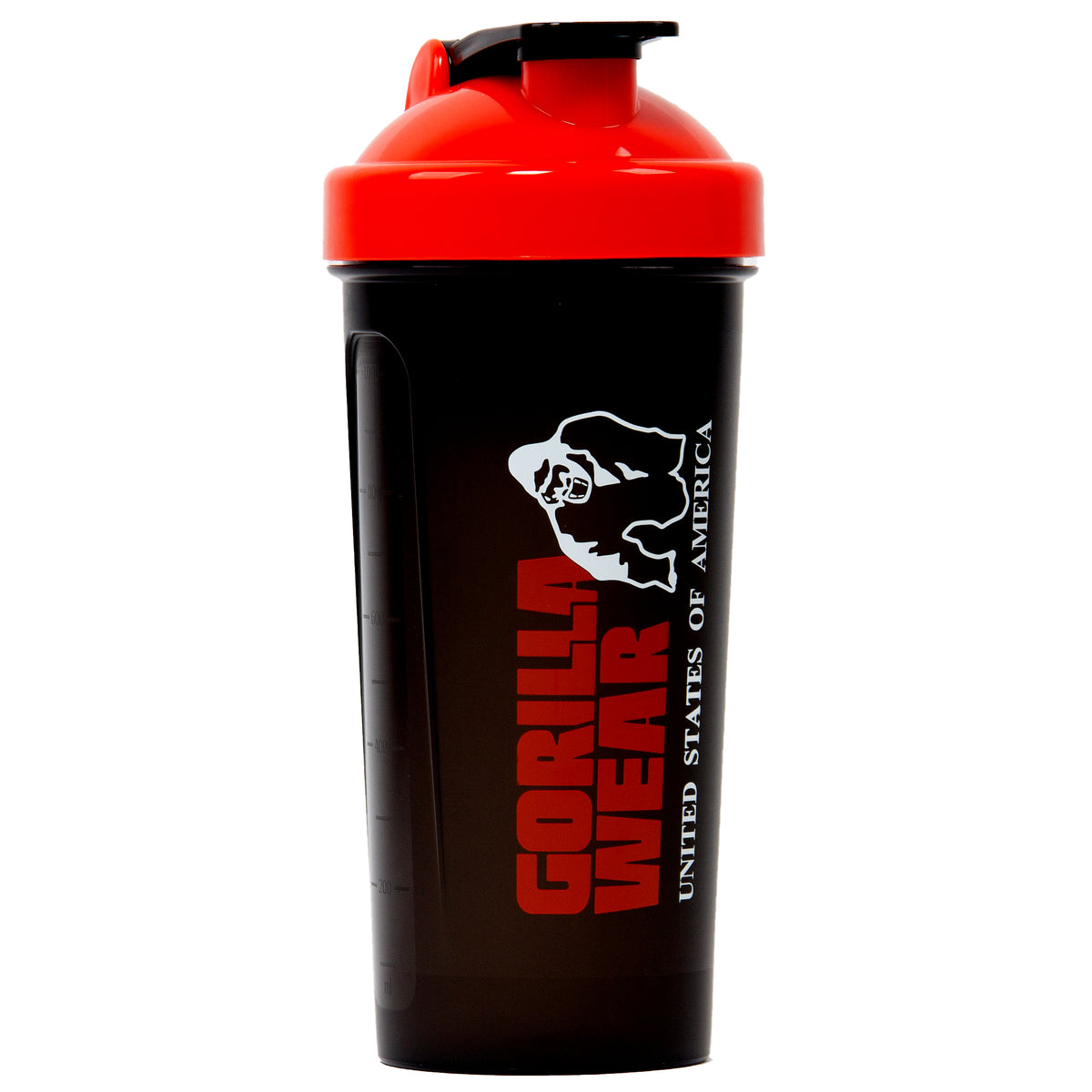 Gorilla Wear Shaker XXL 1000 ml - Svart/Röd