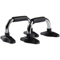 Virtufit Push Up Bars - Chrome