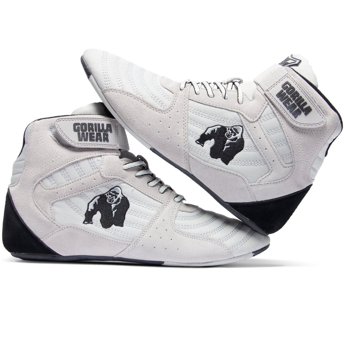 Gorilla Wear Perry High Tops Pro - Vit - Gorilla Wear | Kraft & Kontroll