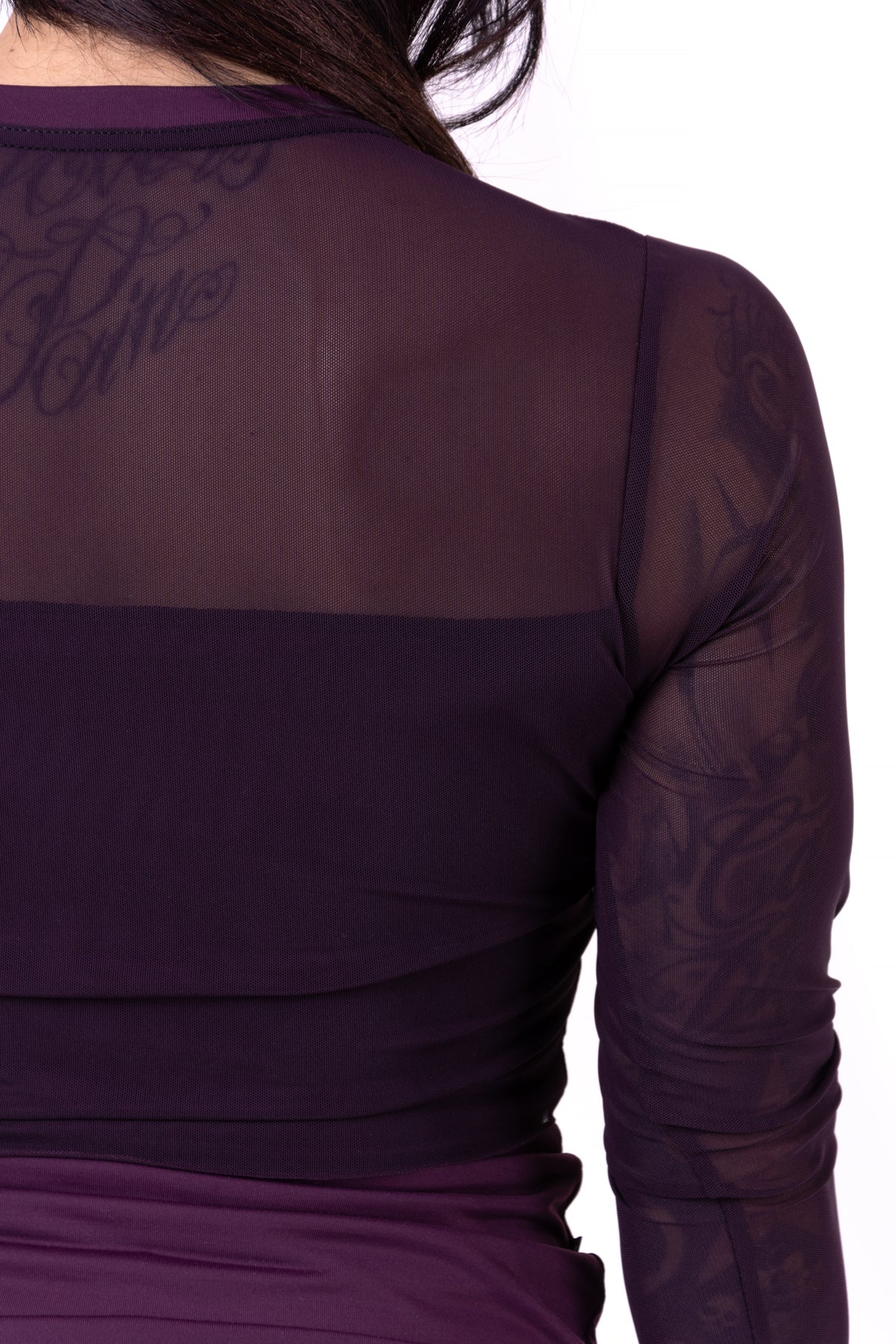 NEBBIA Flash Mesh Longsleeve - Burgundy - NEBBIA | Kraft & Kontroll