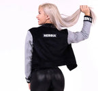 NEBBIA Baseball Jacket - Svart - NEBBIA | Kraft & Kontroll