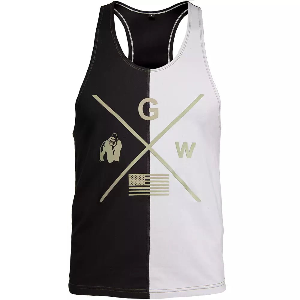 Gorilla Wear Sterling Stringer Tank Top - Svart/Grå - Gorilla Wear | Kraft & Kontroll