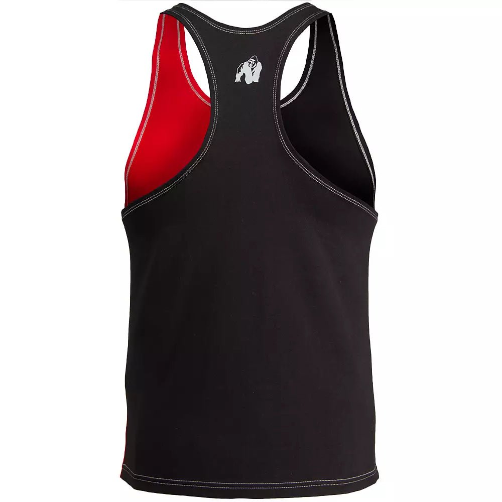 Gorilla Wear Sterling Stringer Tank Top - Svart/Röd - Gorilla Wear | Kraft & Kontroll