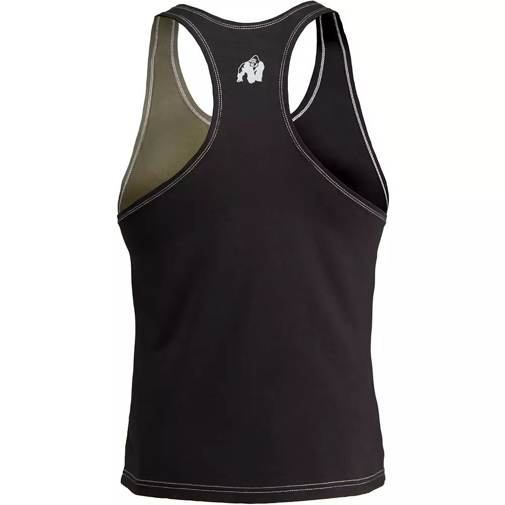 Gorilla Wear Sterling Stringer Tank Top - Black/Army Green - Gorilla Wear | Kraft & Kontroll