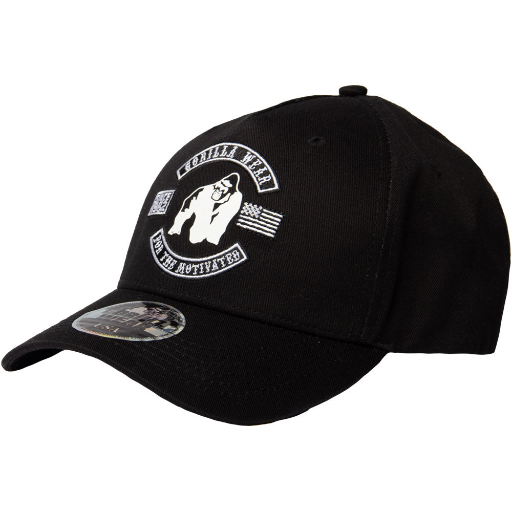 Gorilla Wear Darlington Cap - Svart - Gorilla Wear | Kraft & Kontroll