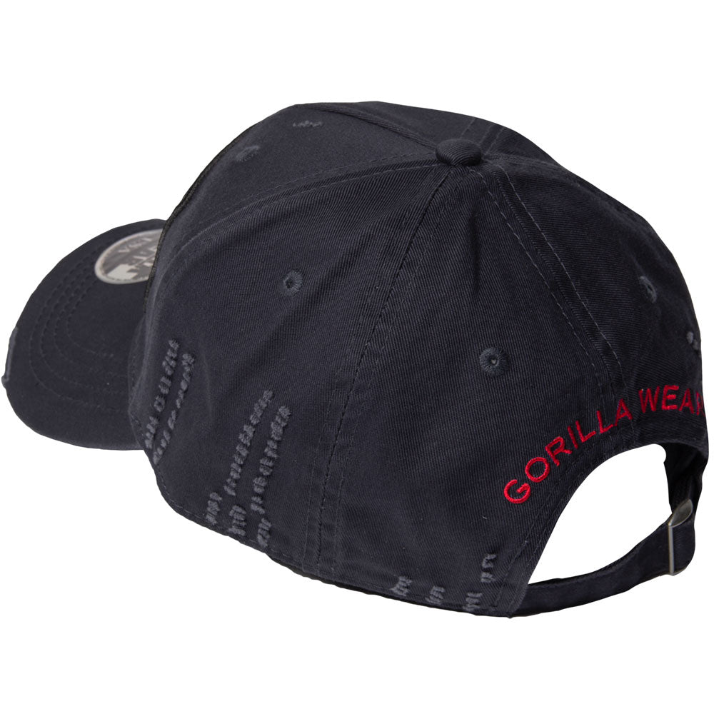 Gorilla Wear Harrison Cap - Svart/Röd - Gorilla Wear | Kraft & Kontroll