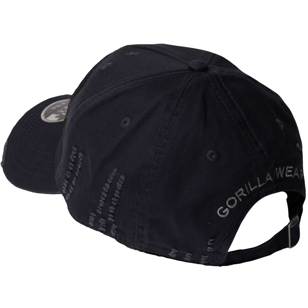 Gorilla Wear Harrison Cap - Svart/Vit - Gorilla Wear | Kraft & Kontroll