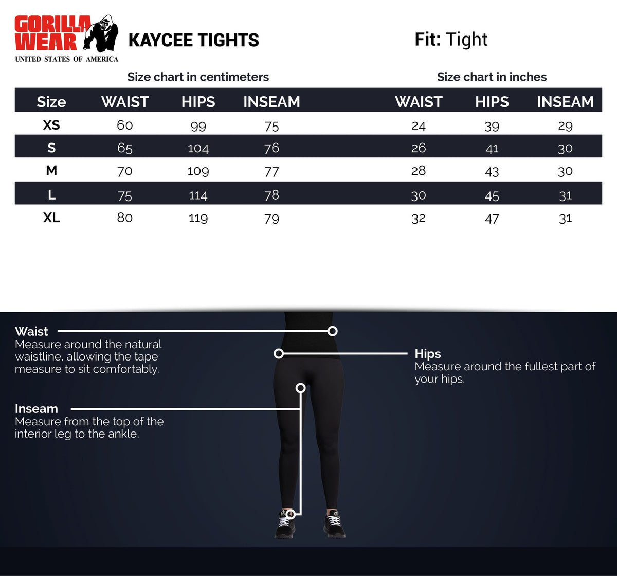 Gorilla Wear Kaycee Tights - Burgundy Red - Gorilla Wear | Kraft & Kontroll