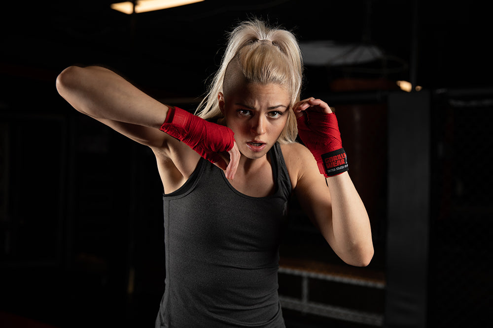 Gorilla Wear Boxing Hand Wraps - Röd