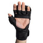 Gorilla Wear Ely MMA Sparring Gloves - Svart/Vit