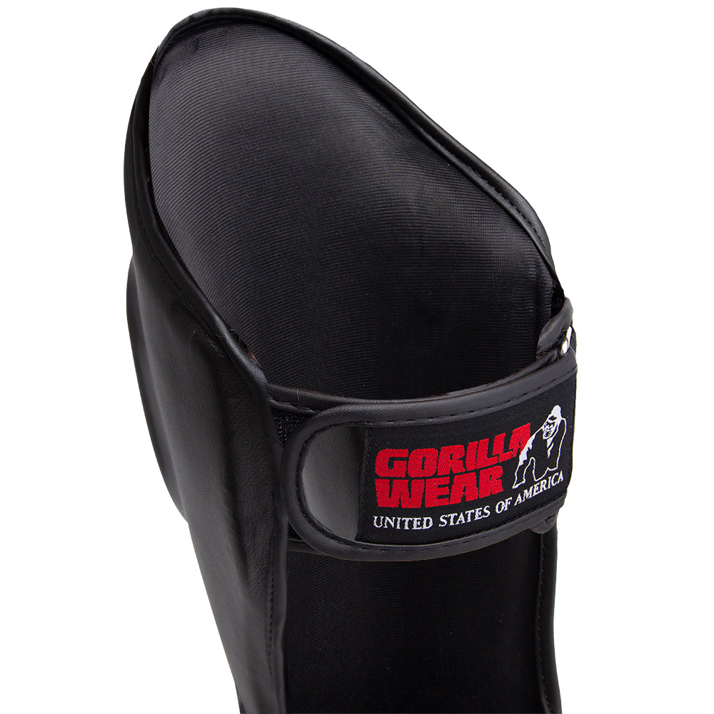 Gorilla Wear Mosby Shin Guards - Svart