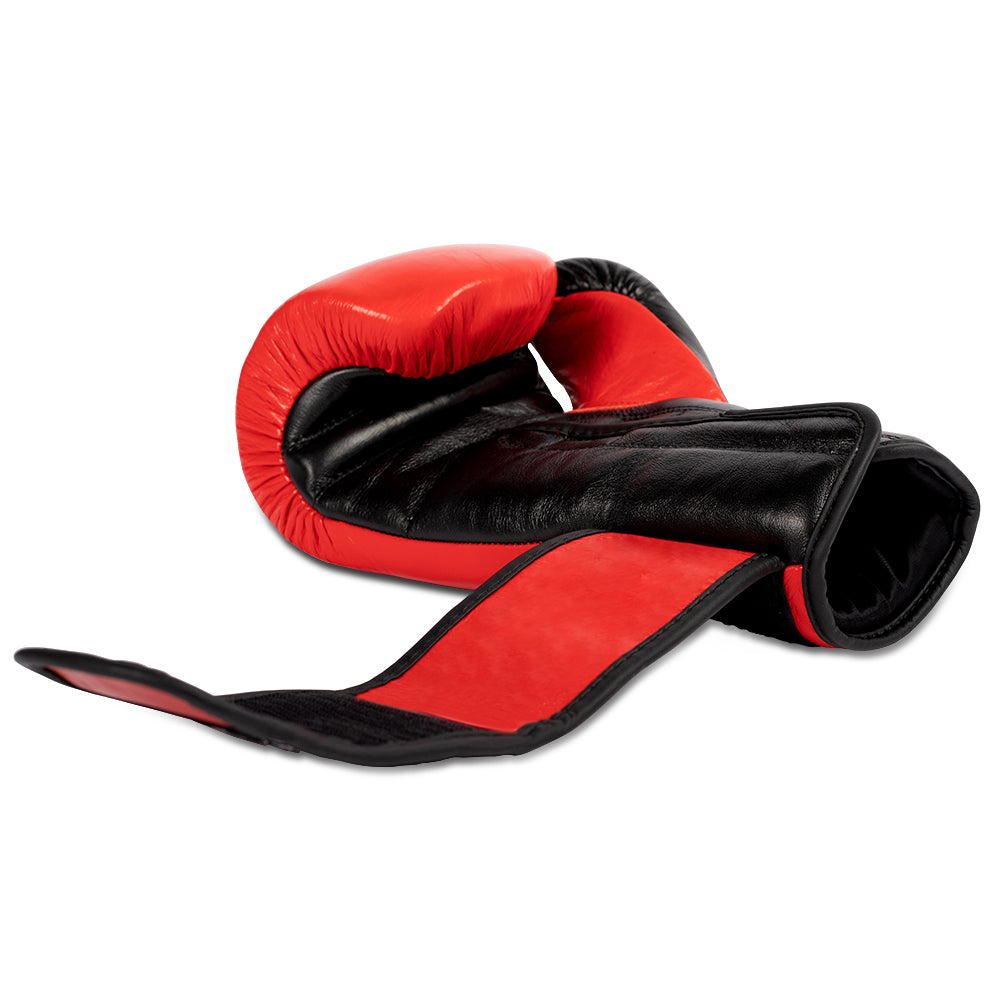 Gorilla Wear Ashton Pro Boxing Gloves - Röd/Svart