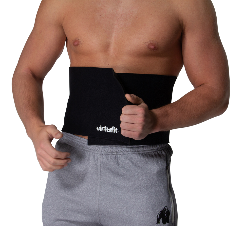 Virtufit Waist Trimming Belt - Svart