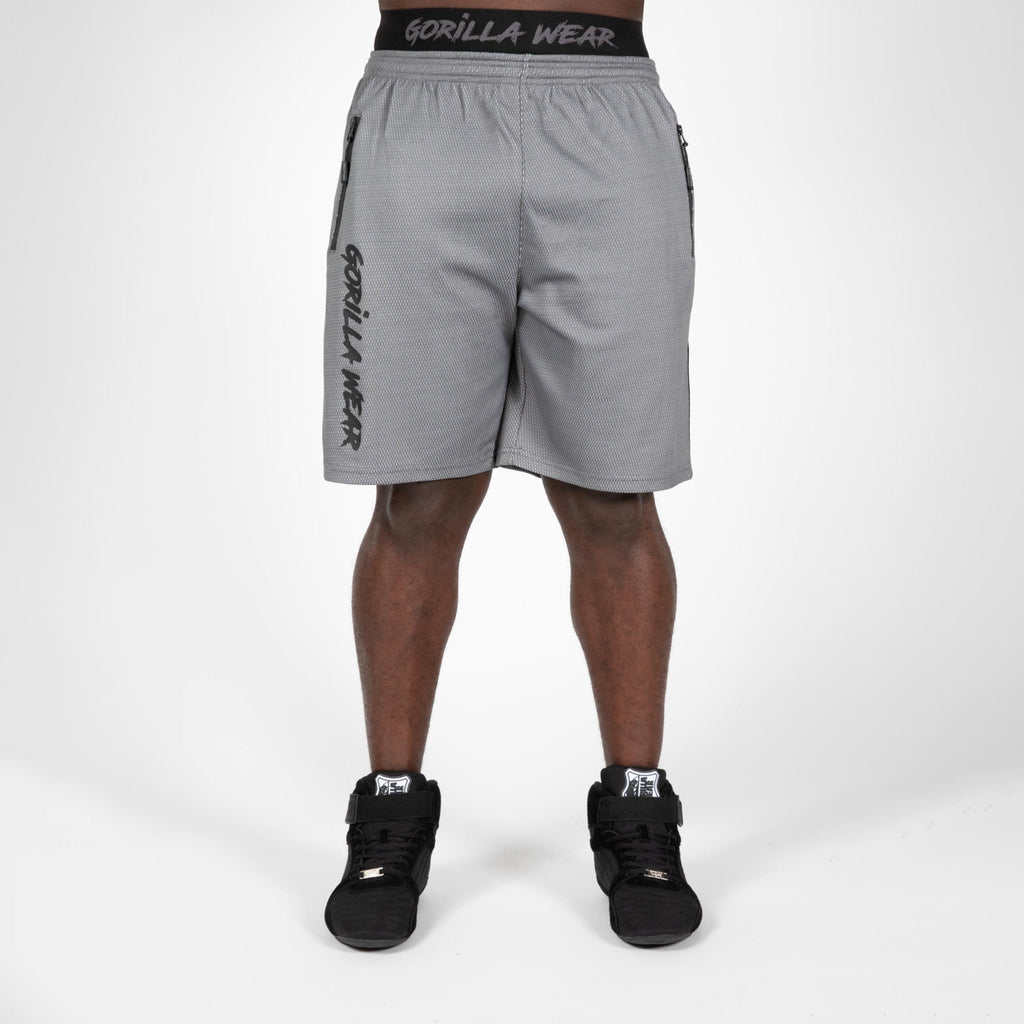 Gorilla Wear Mercury Mesh Shorts - Grå/Svart - Gorilla Wear | Kraft & Kontroll