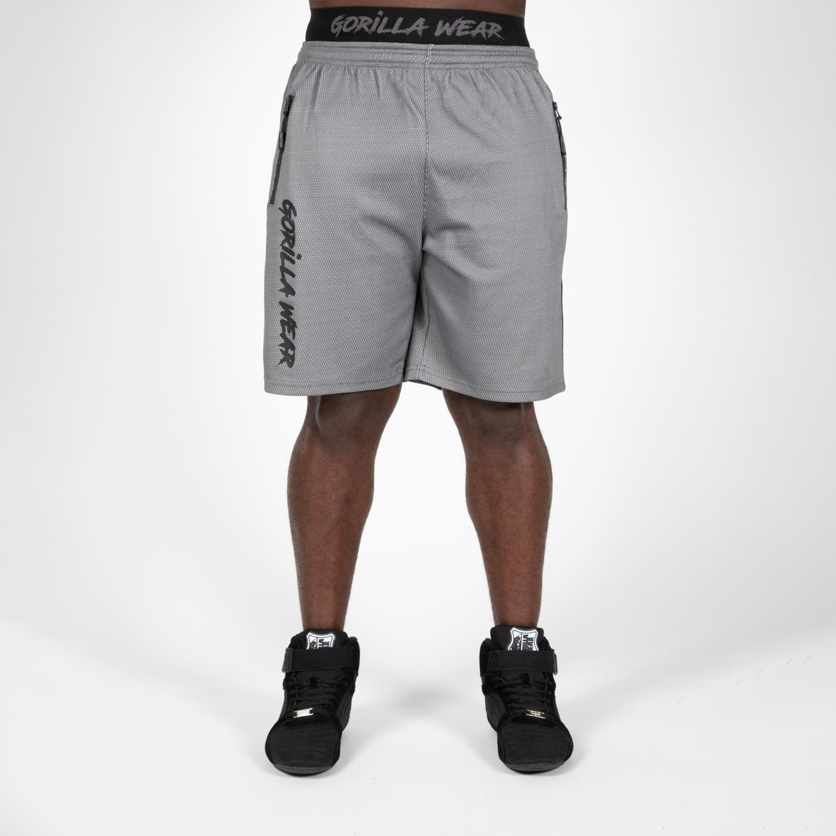 Gorilla Wear Mercury Mesh Shorts - Grå/Svart - Gorilla Wear | Kraft & Kontroll