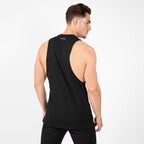 Gorilla Wear Cisco Drop Armhole Tank Top - Svart/Vit - Gorilla Wear | Kraft & Kontroll