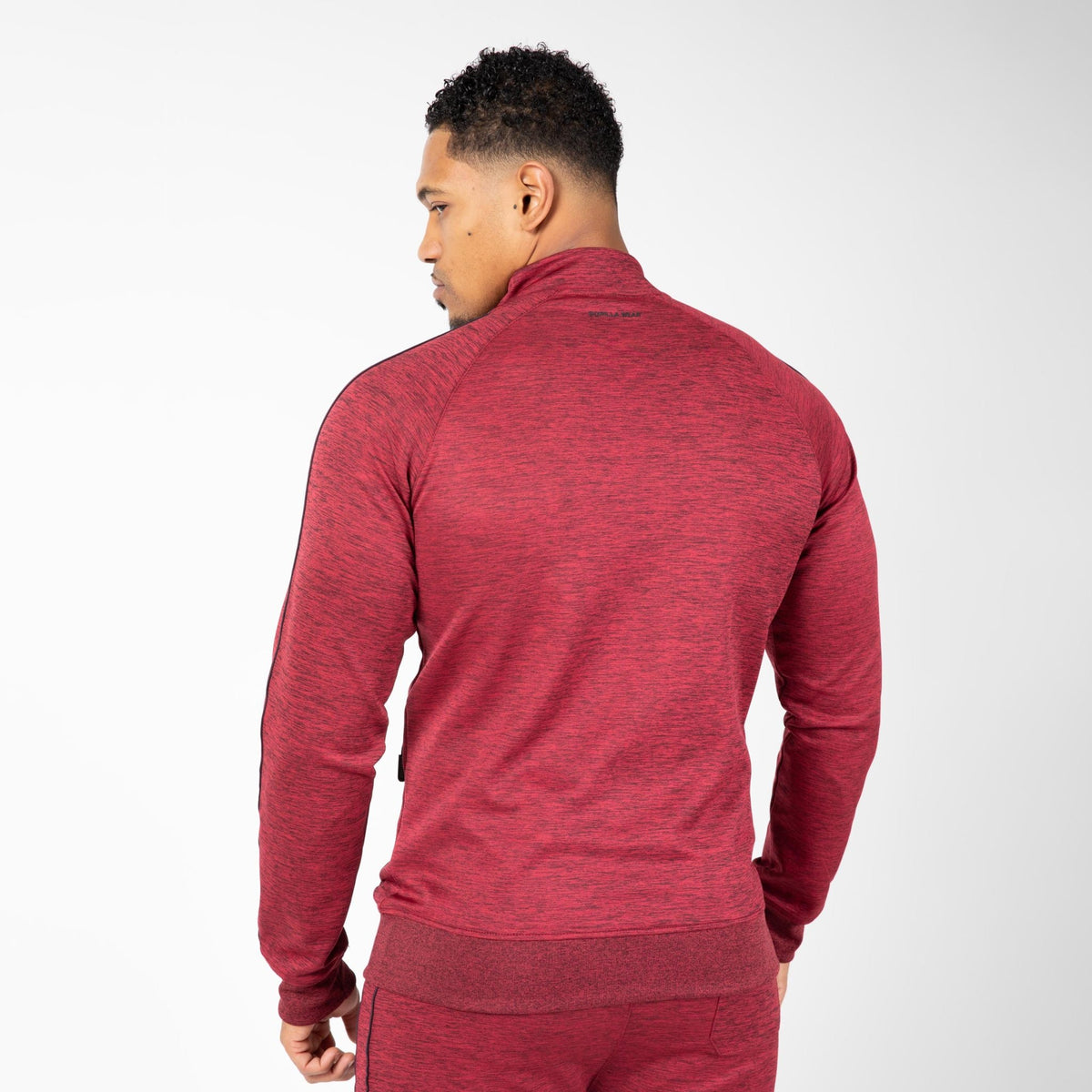 Gorilla Wear Wenden Track Jacket - Burgundy Red - Gorilla Wear | Kraft & Kontroll