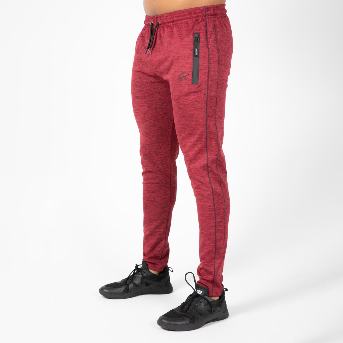Gorilla Wear Wenden Track Pants - Burgundy Red - Gorilla Wear | Kraft & Kontroll