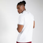 Gorilla Wear Delano Polo - Vit/Svart - Gorilla Wear | Kraft & Kontroll
