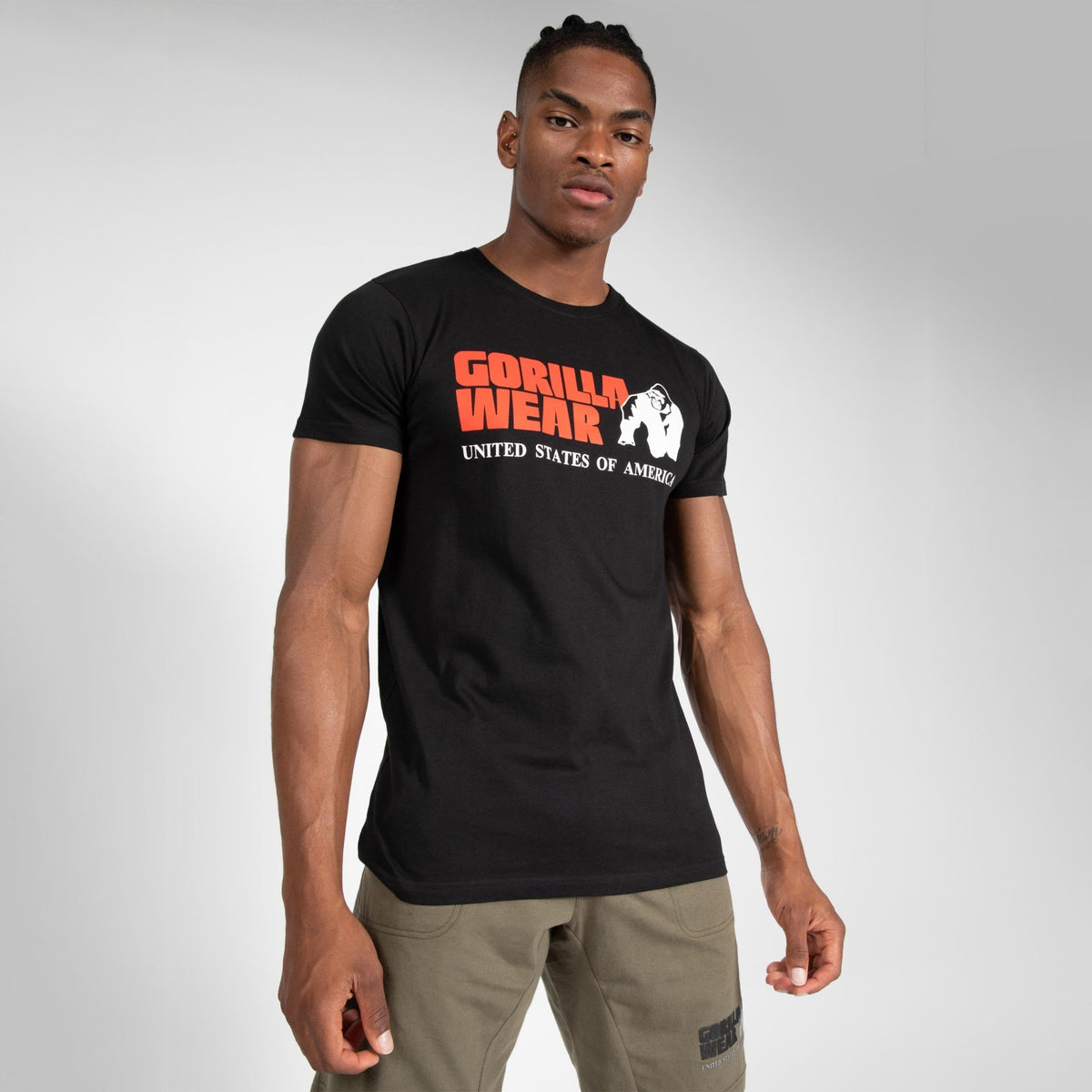 Gorilla Wear Classic T-Shirt - Svart - Gorilla Wear | Kraft & Kontroll