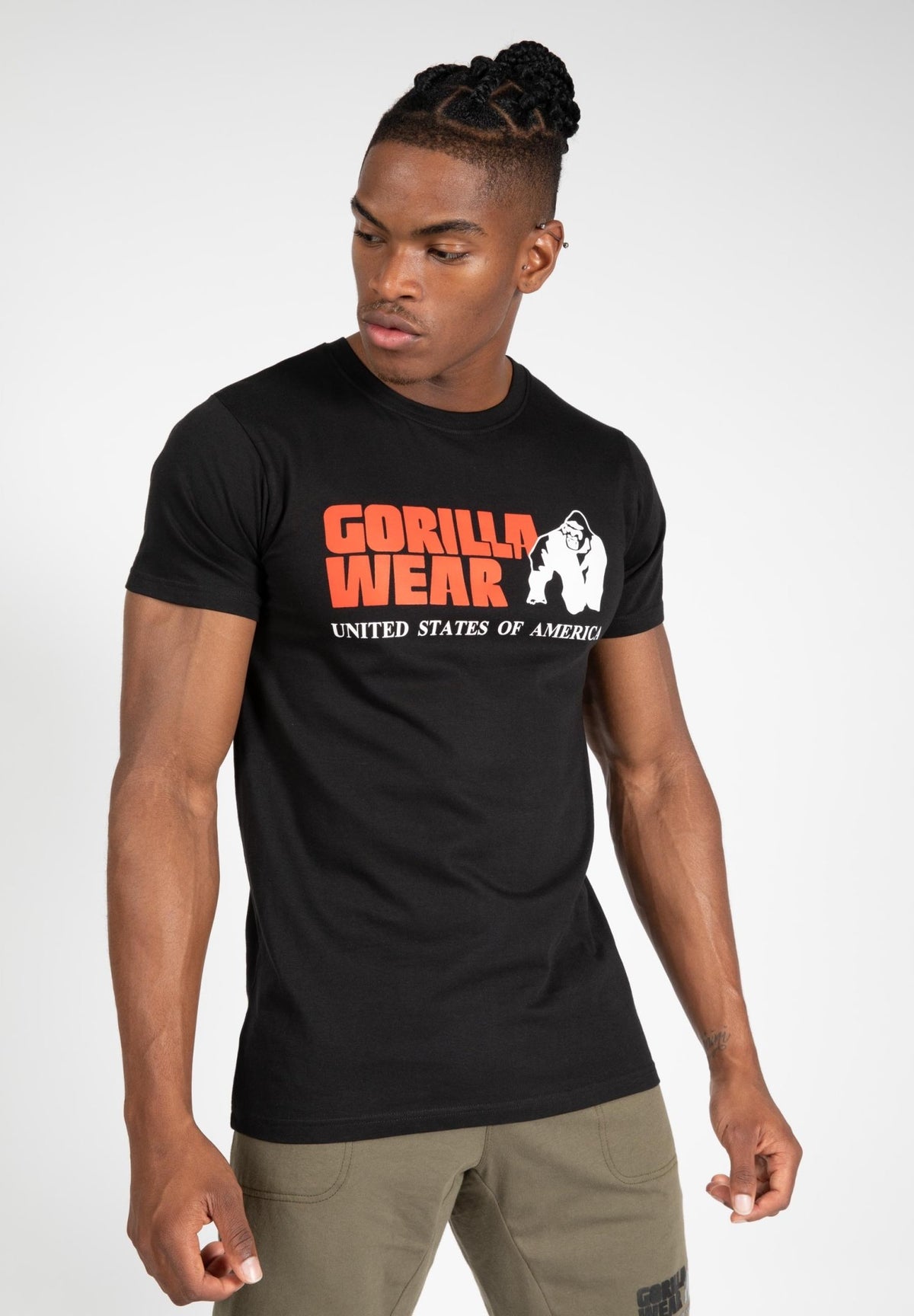 Gorilla Wear Classic T-Shirt - Svart - Gorilla Wear | Kraft & Kontroll