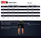 Gorilla Wear Banks Pants - Svart/Gul - Gorilla Wear | Kraft & Kontroll