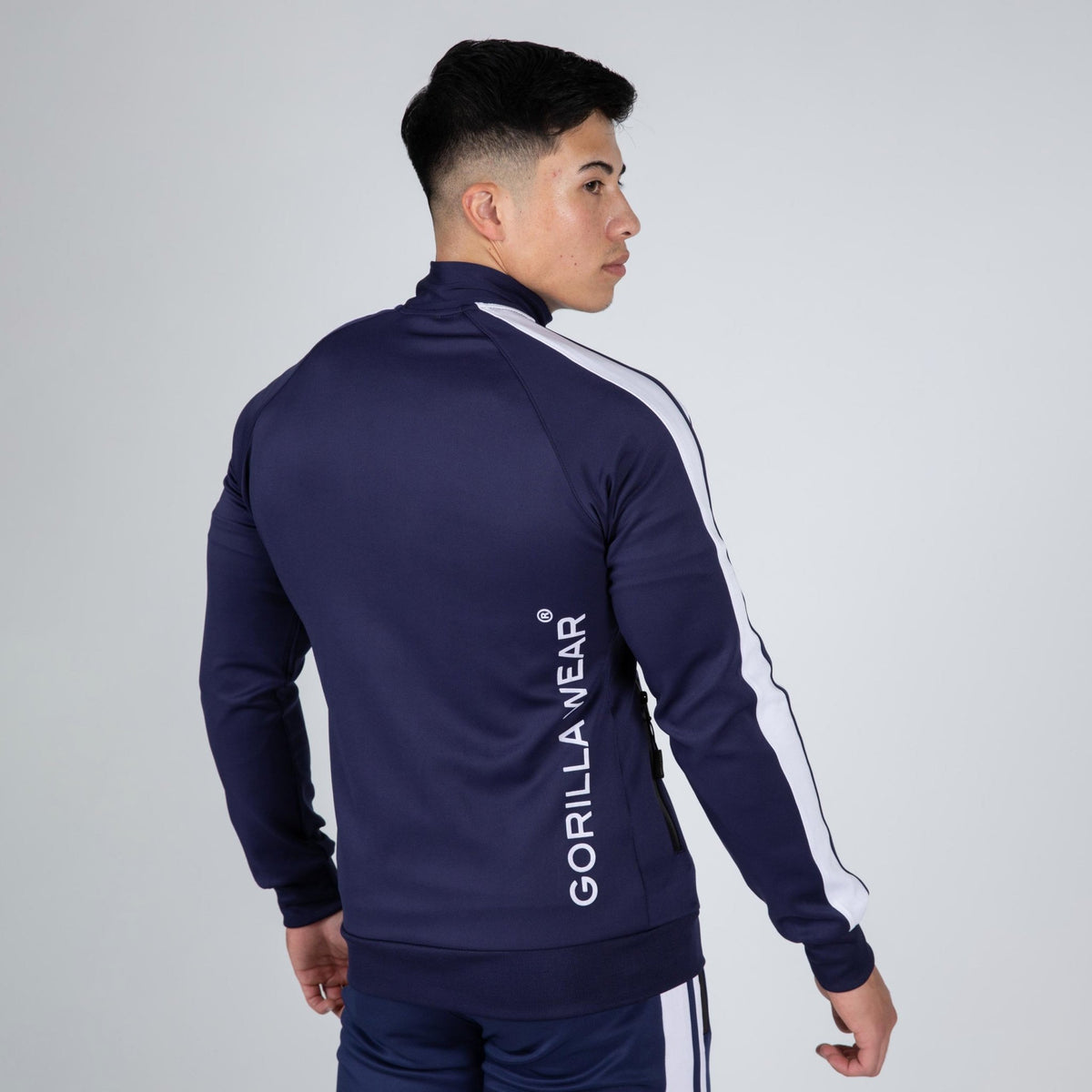 Gorilla Wear Stratford Track Jacket - Navy - Gorilla Wear | Kraft & Kontroll