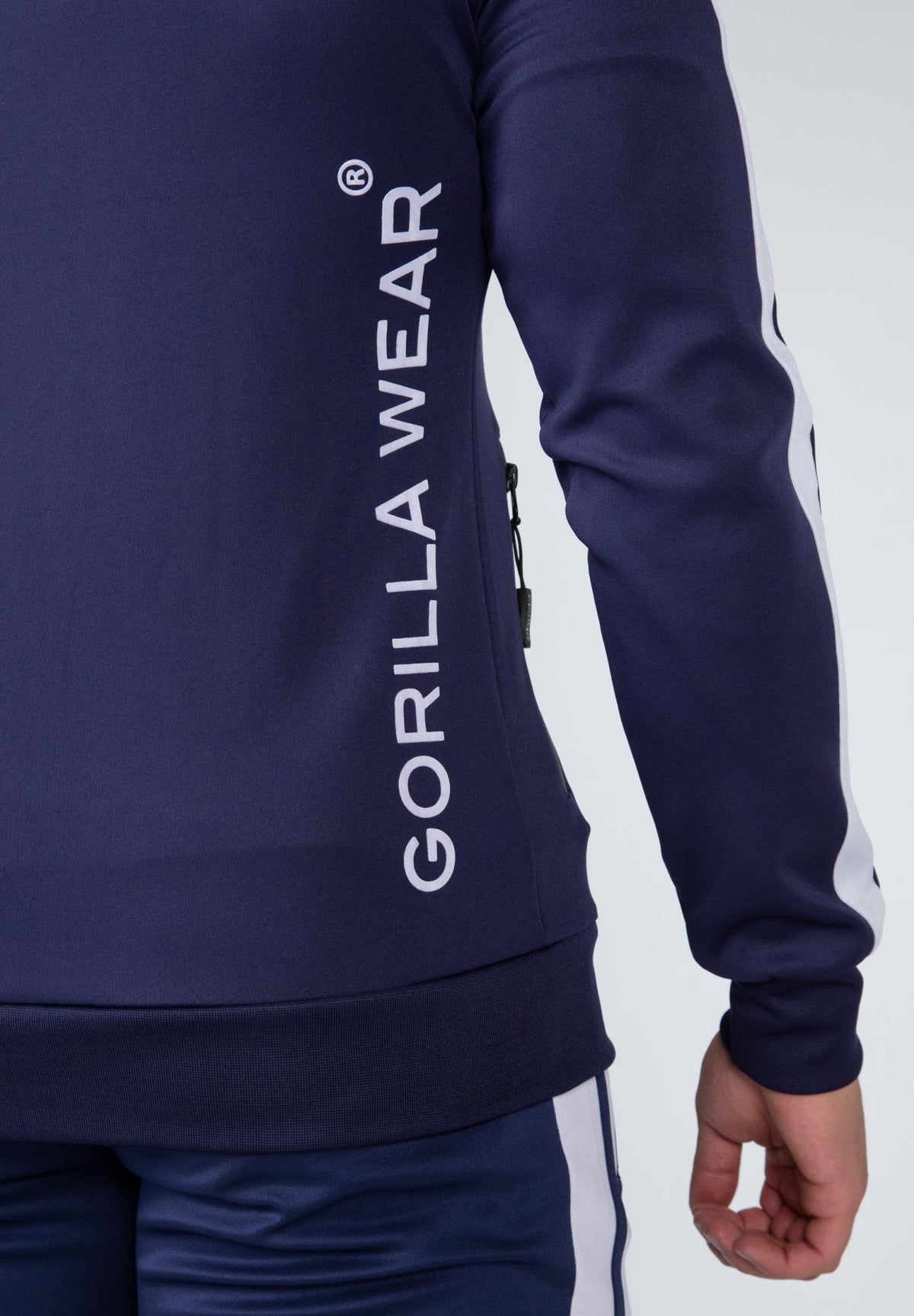 Gorilla Wear Stratford Track Jacket - Navy - Gorilla Wear | Kraft & Kontroll