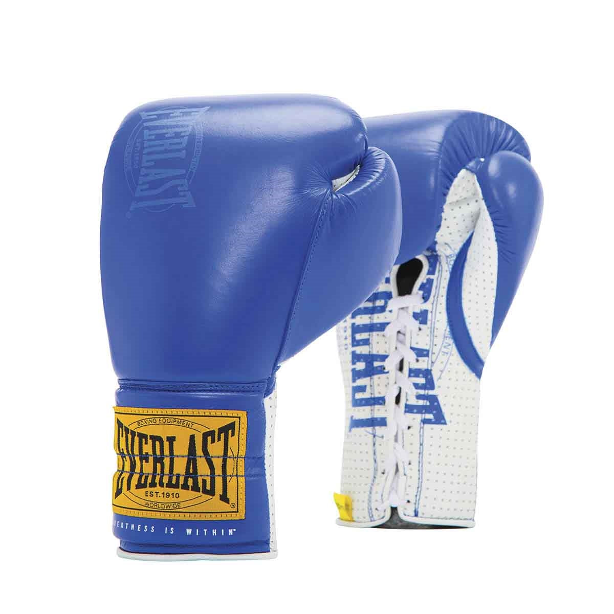 Everlast 1910 Sparring Boxningshandskar Snöre - Blå
