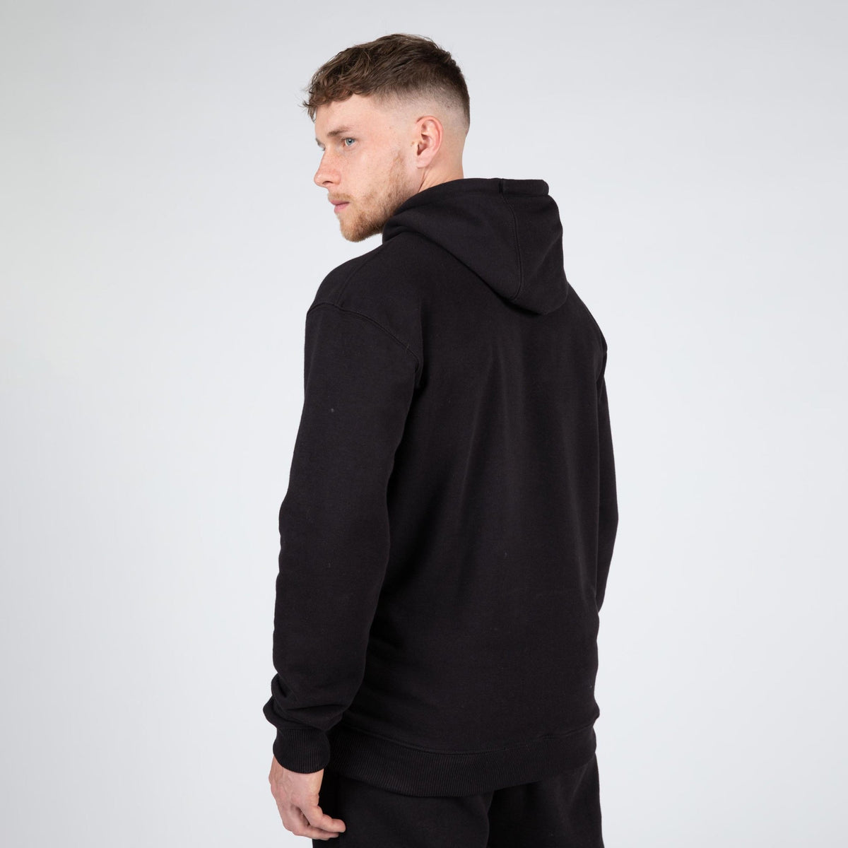 Gorilla Wear Crowley Oversized Hoodie Herr - Svart - Gorilla Wear | Kraft & Kontroll