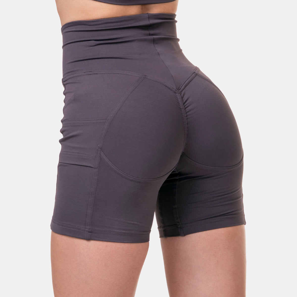 NEBBIA Fit Smart Biker Shorts - Marron - NEBBIA | Kraft & Kontroll