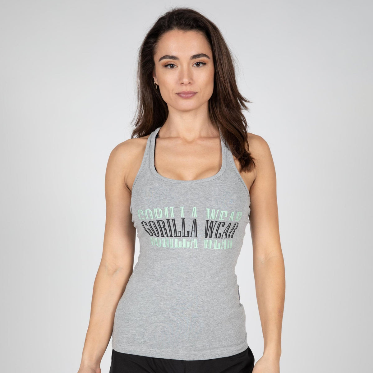 Gorilla Wear Verona Tank Top - Grey Melange - Gorilla Wear | Kraft & Kontroll