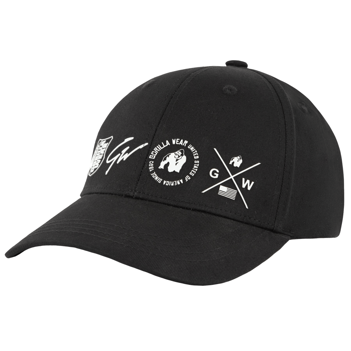 Gorilla Wear Weston Cap - Svart - Gorilla Wear | Kraft & Kontroll