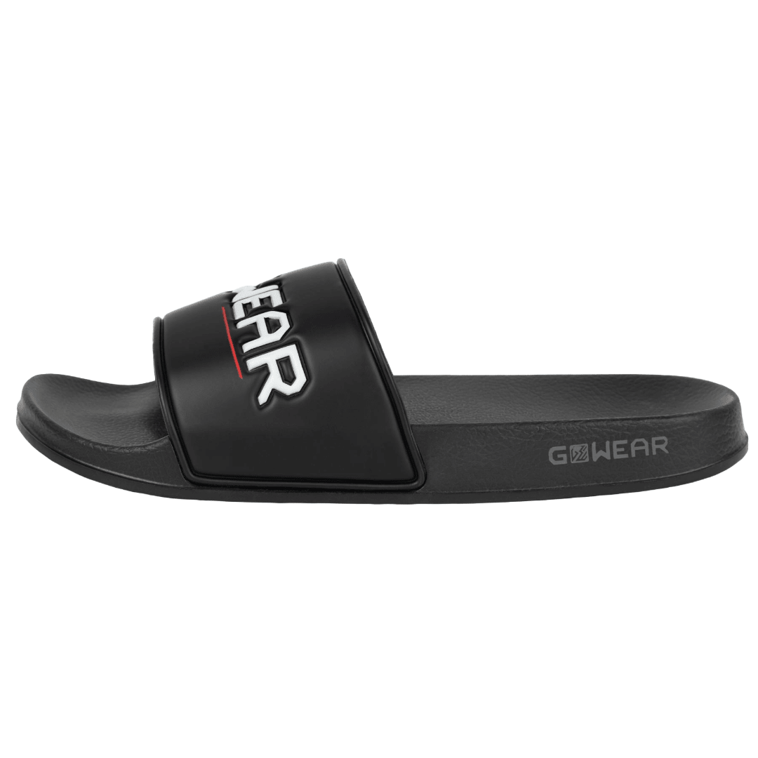 Gorilla Wear Gwear Slides - Svart - Gorilla Wear | Kraft & Kontroll