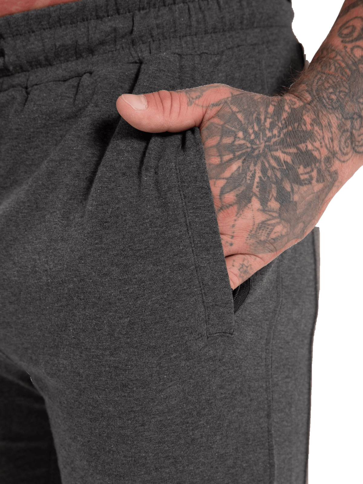 Gorilla Wear Lopez Shorts - Dark Grey Melange - Gorilla Wear | Kraft & Kontroll