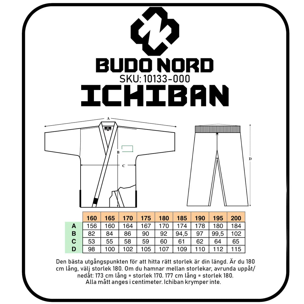 Budo-Nord Karatedräkt Ichiban WKF