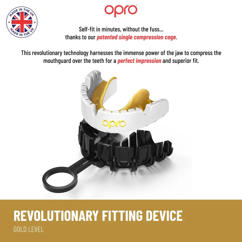 Tandskydd OPRO Self-Fit Gold