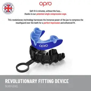 Tandskydd OPRO Self-Fit Silver
