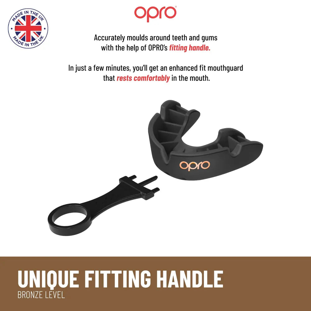Opro Self-Fit Bronze Tandskydd