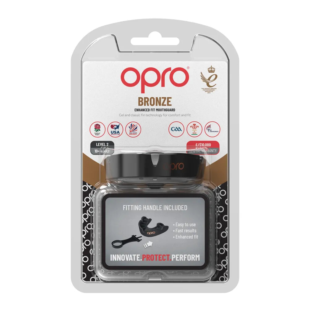Opro Self-Fit Bronze Tandskydd