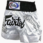 Fairtex Thaishorts BS0637 Thai Talisman vit