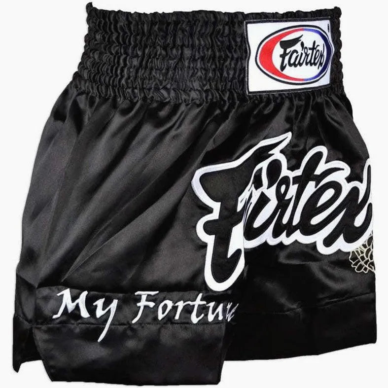 Fairtex Thaishorts BS0639 My Fortune - Svart - bild 2