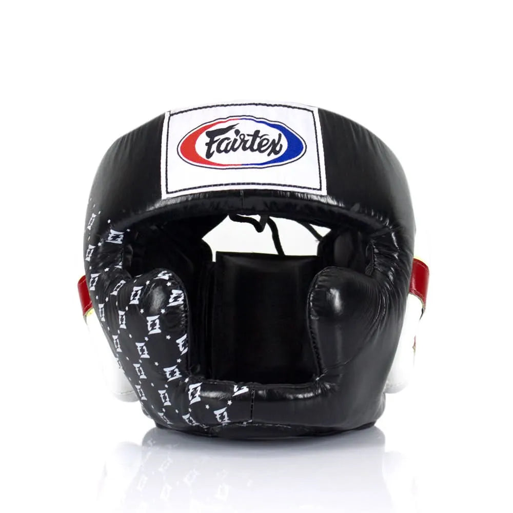 Fairtex Huvudskydd HG10 Svart-Vit