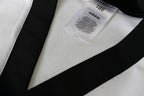 Vit Adidas Adi Fighter Pro WT taekwondodräkt med meshpaneler för ventilation, för elitutövare