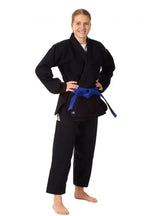 Svart Adidas Challenge 2.0 BJJ-dräkt med EVA-förstärkt krage