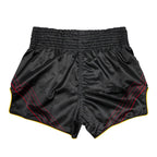 Svarta Fairtex Mr X BS1925 thaishorts med strömlinjeformad passform